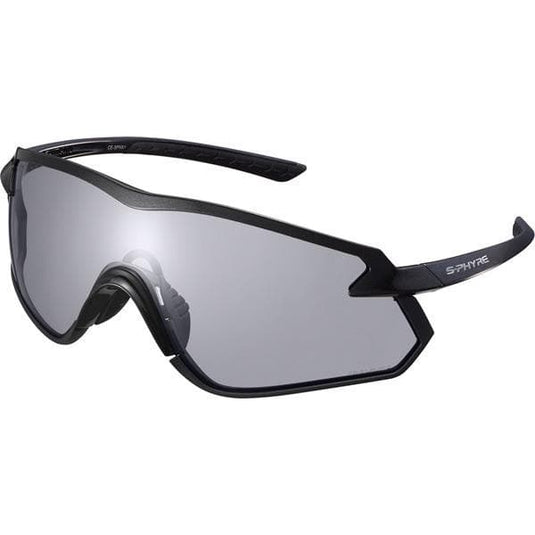 Shimano S-PHYRE X Glasses, Metallic Black, Photochromic Dark Grey Lens