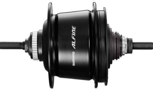 Load image into Gallery viewer, Shimano Alfine SG-S7001 Alfine 11-speed disc hub without fittings; 135 mm; 36h; black
