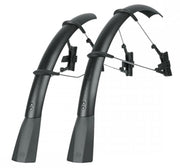 Sks Raceblade Pro Xl Stealth Series Mudguard Set: Matt Black