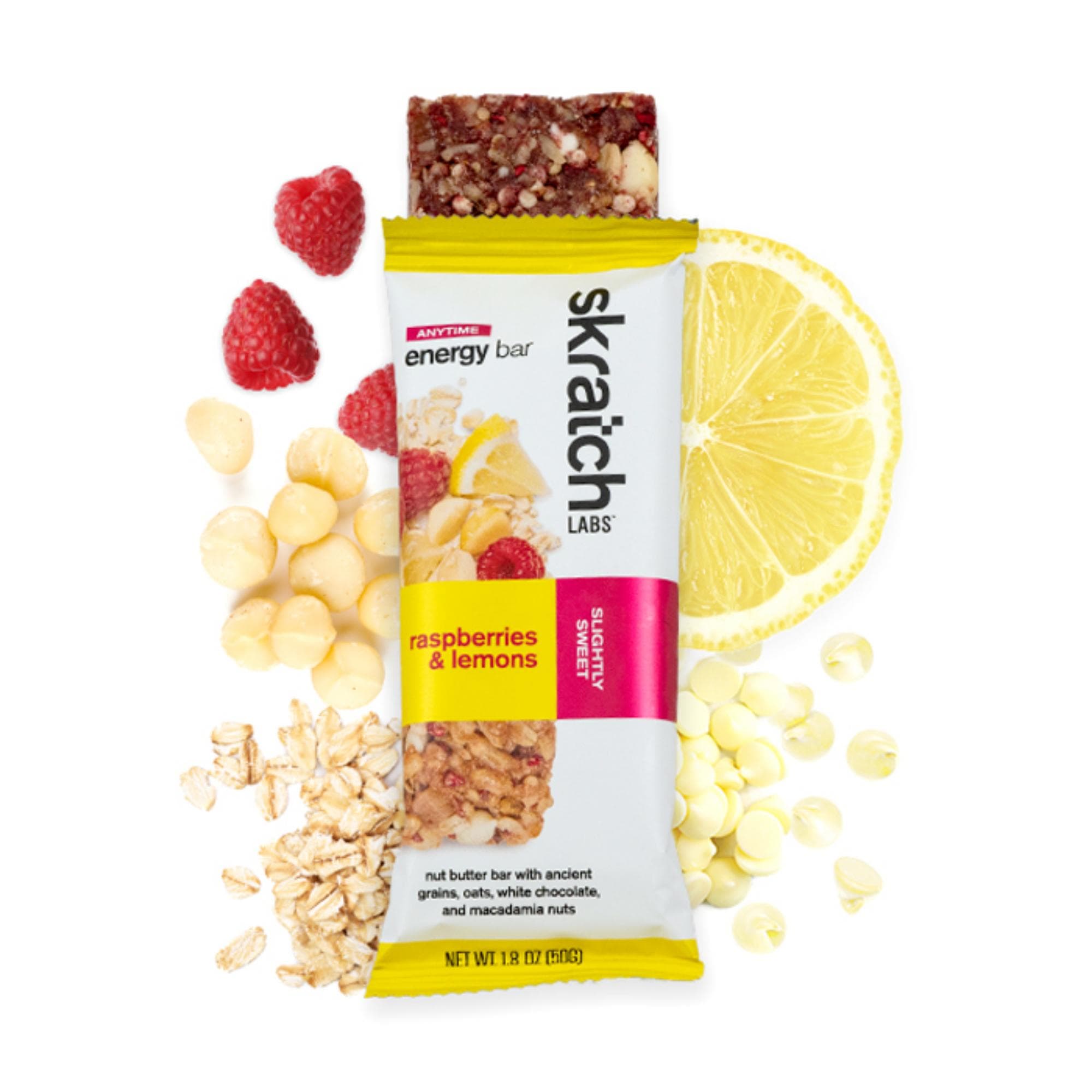 Skratch Labs Energy Bars Raspberries &amp; Lemons