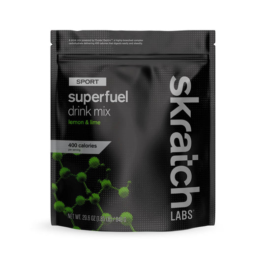 Skratch Labs Sport Superfuel Mix - 8 Serving Bag (840g) - Lemons &amp; Limes