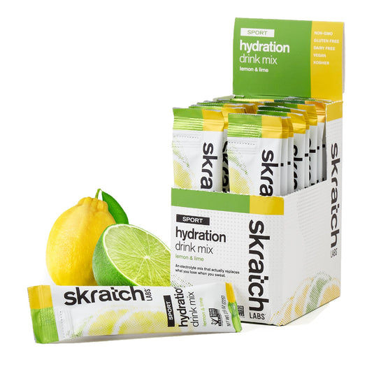 Skratch Labs Sport Hydration Mix - Box of 20 Servings - Lemons &amp; Limes