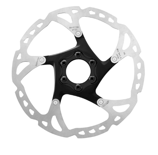 Shimano Deore XT SM-RT76 6-Bolt Disc Brake Rotors - 160mm, 180mm or 203mm