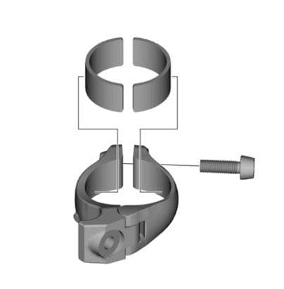 Shimano Dura-Ace SM-AD91 Di2 Front Derailleur Band Adapte 28.6/31.8mm - SMAD91MS