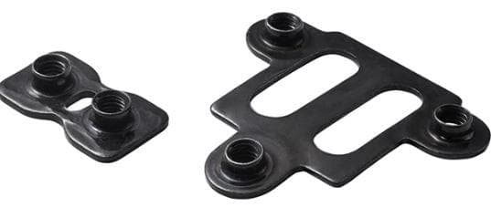 Load image into Gallery viewer, Shimano Spares Cleat Nut 5 Hole; SPD-SL/SPD Type; 2 Piece
