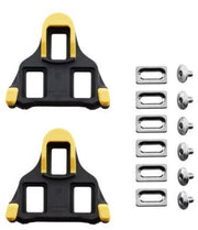 Shimano Dura Ace SM-SH11 SPD-SL Cleats - Self Aligning Floating - Yellow - SH11