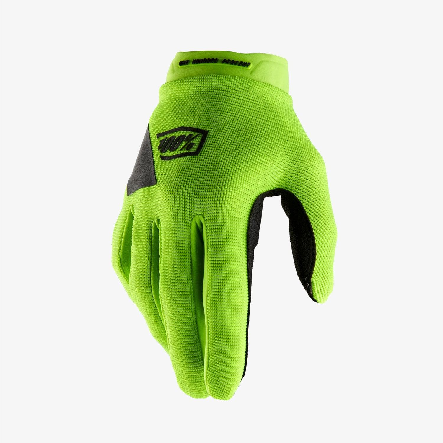 100% Ridecamp Women's Gloves Fluo Yellow / Black XL