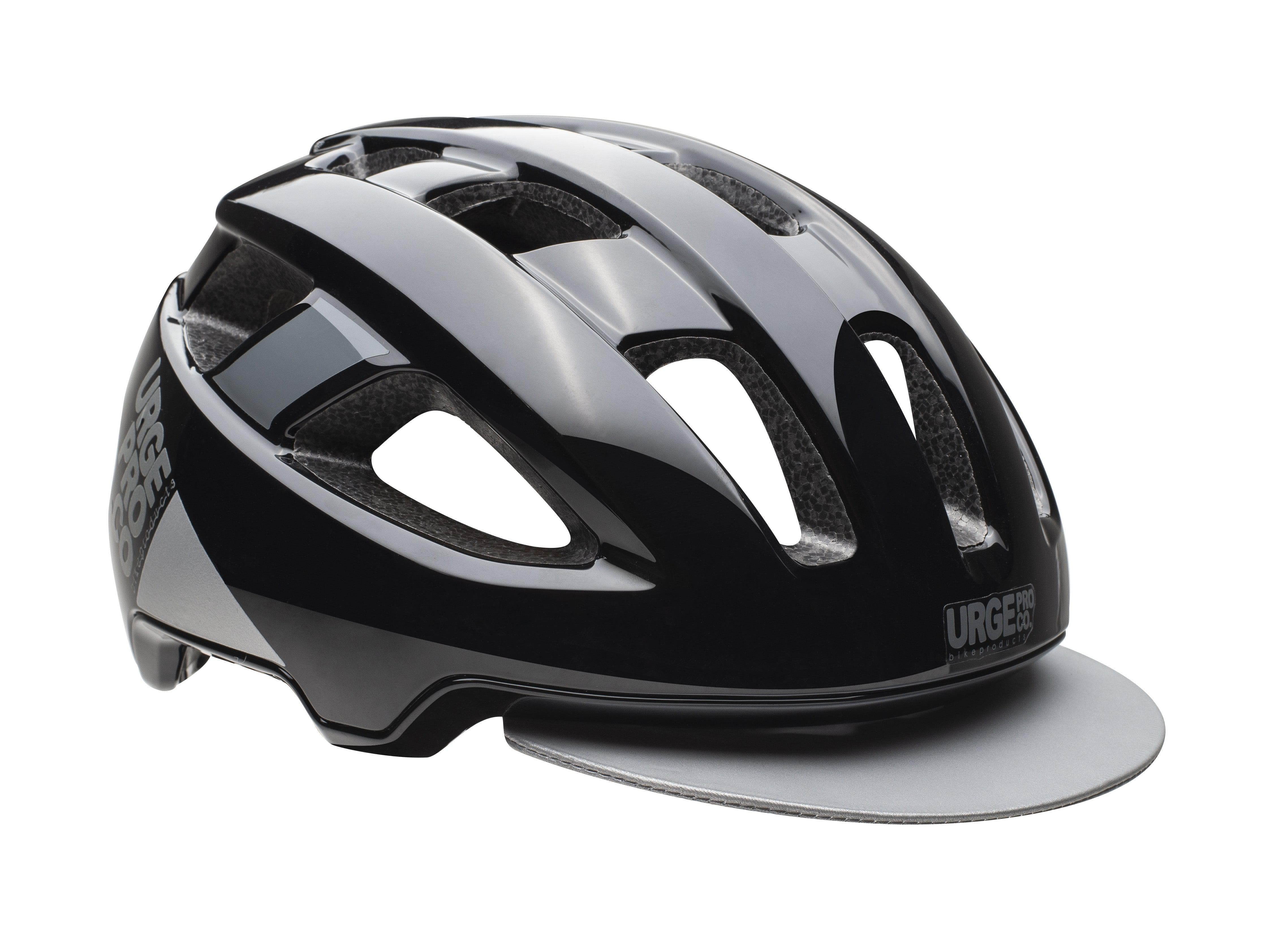 Urge STrail Urban City Helmet (Black, S/M, 55-59cm)
