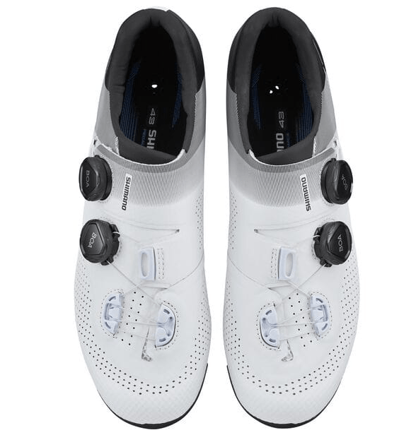Load image into Gallery viewer, Shimano RC7 (RC702) Road Cycling Shoes - White
