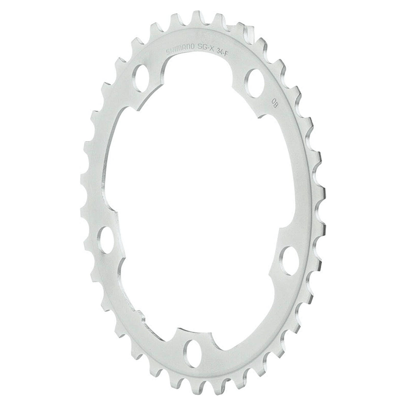 Load image into Gallery viewer, Shimano FC-2350 Inner Chainrings - 34T - 110mm BCD 5 Arm - BLACK or SILVER

