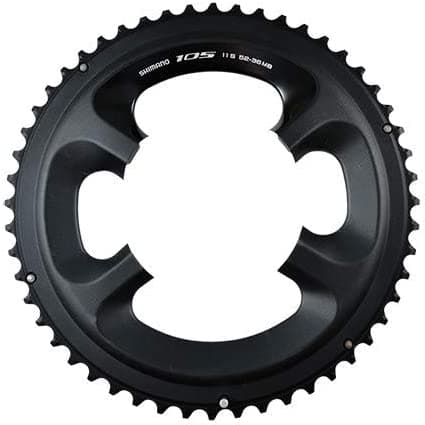 Shimano 105 FC-5800 Outer Road 4 Arm Chainrings - 11 Speed - BLACK