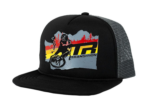 Transition TBC - Trucker Hat: Sunset Send (Adjustable, Black)