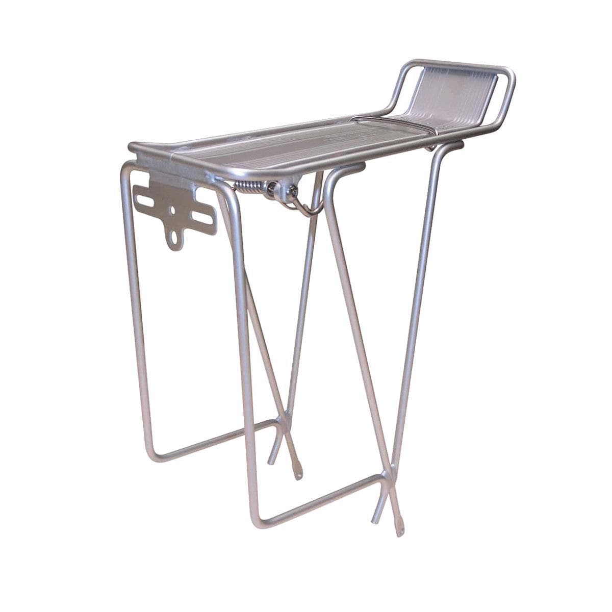 Tortec Tour Rear Rack With Spring Clip: Silver 26-700C