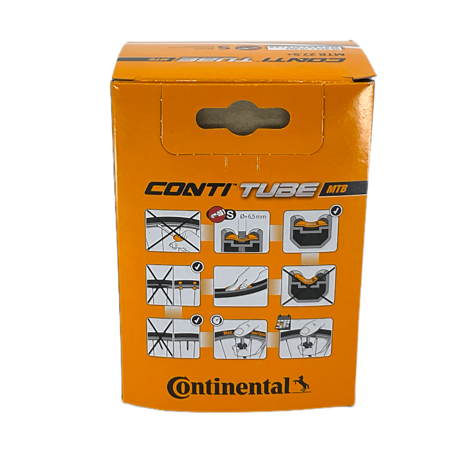 Continental MTB Inner Tube 27.5" x 2.60" - 2.80" Presta 42mm Valve