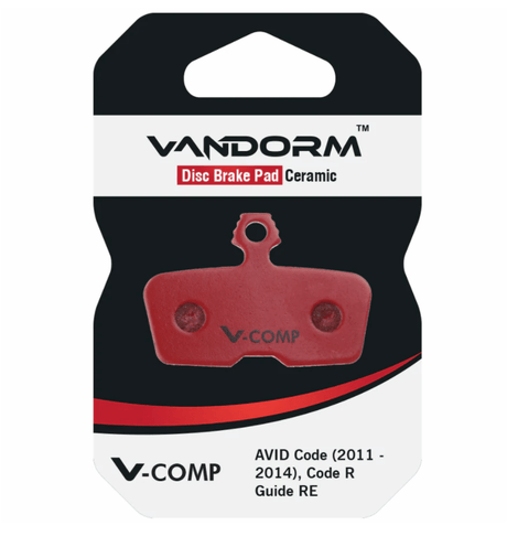 Vandorm V-COMP Ceramic Compound Disc Brake Pads - Avid Code