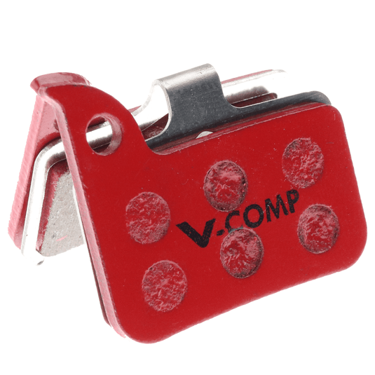 Vandorm V-COMP Ceramic Compound Disc Brake Pads - SRAM Rival, Force, Red