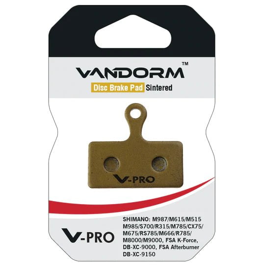 Load image into Gallery viewer, Vandorm V-PRO SINTERED COMPOUND Disc Brake Pads - Shimano G01S G02S G03S, FSA,
