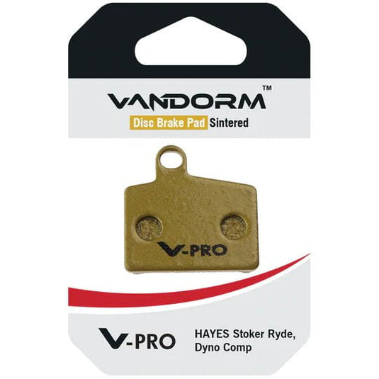 Vandorm V-PRO Sintered Compound Disc Brake Pads - Hayes Stroker Ryde, Dyno