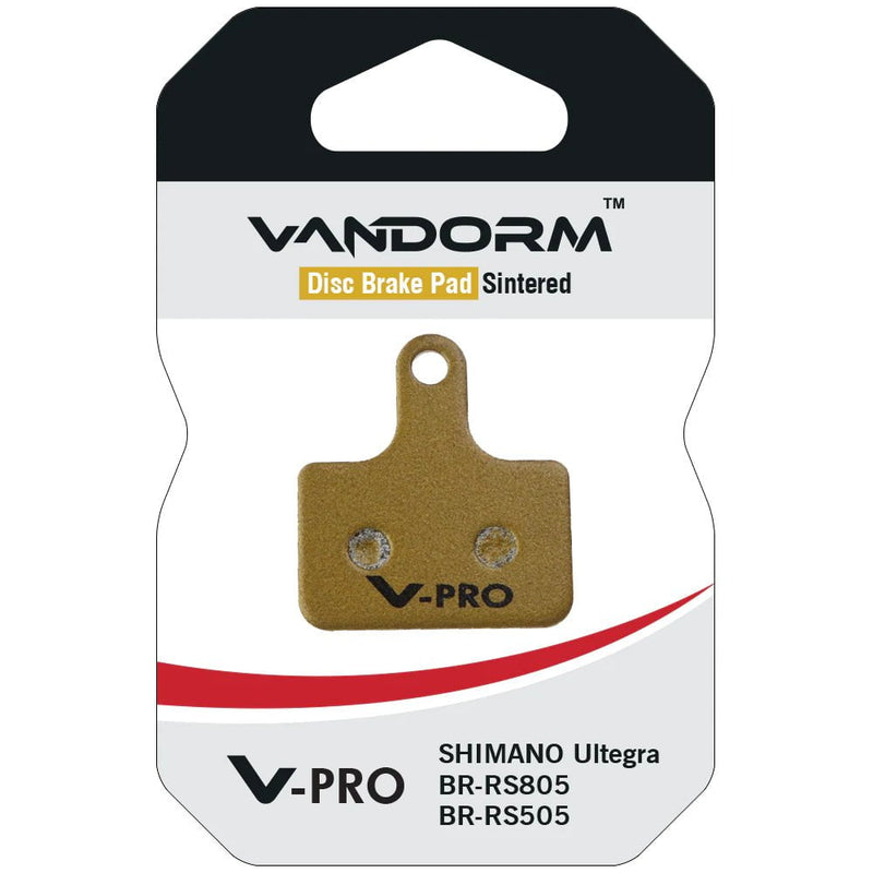 Load image into Gallery viewer, Vandorm V-PRO Sintered Compound Disc Brake Pads - Shimano Ultegra BR-RS805 &amp; BR-RS505
