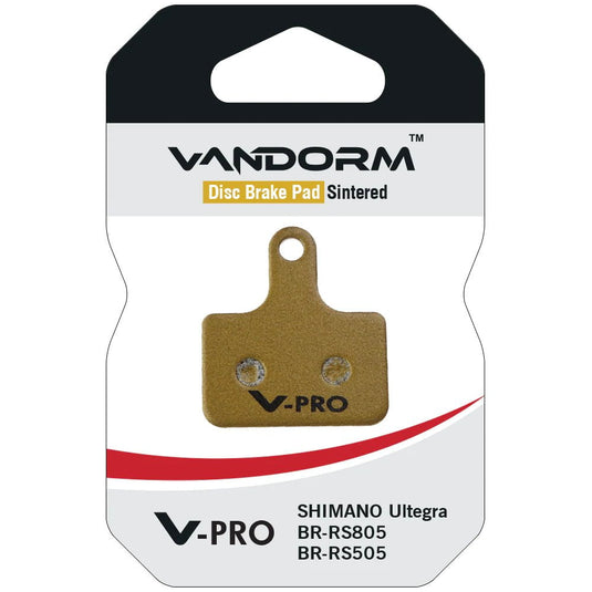 Vandorm V-PRO Sintered Compound Disc Brake Pads - Shimano Ultegra BR-RS805 & BR-RS505