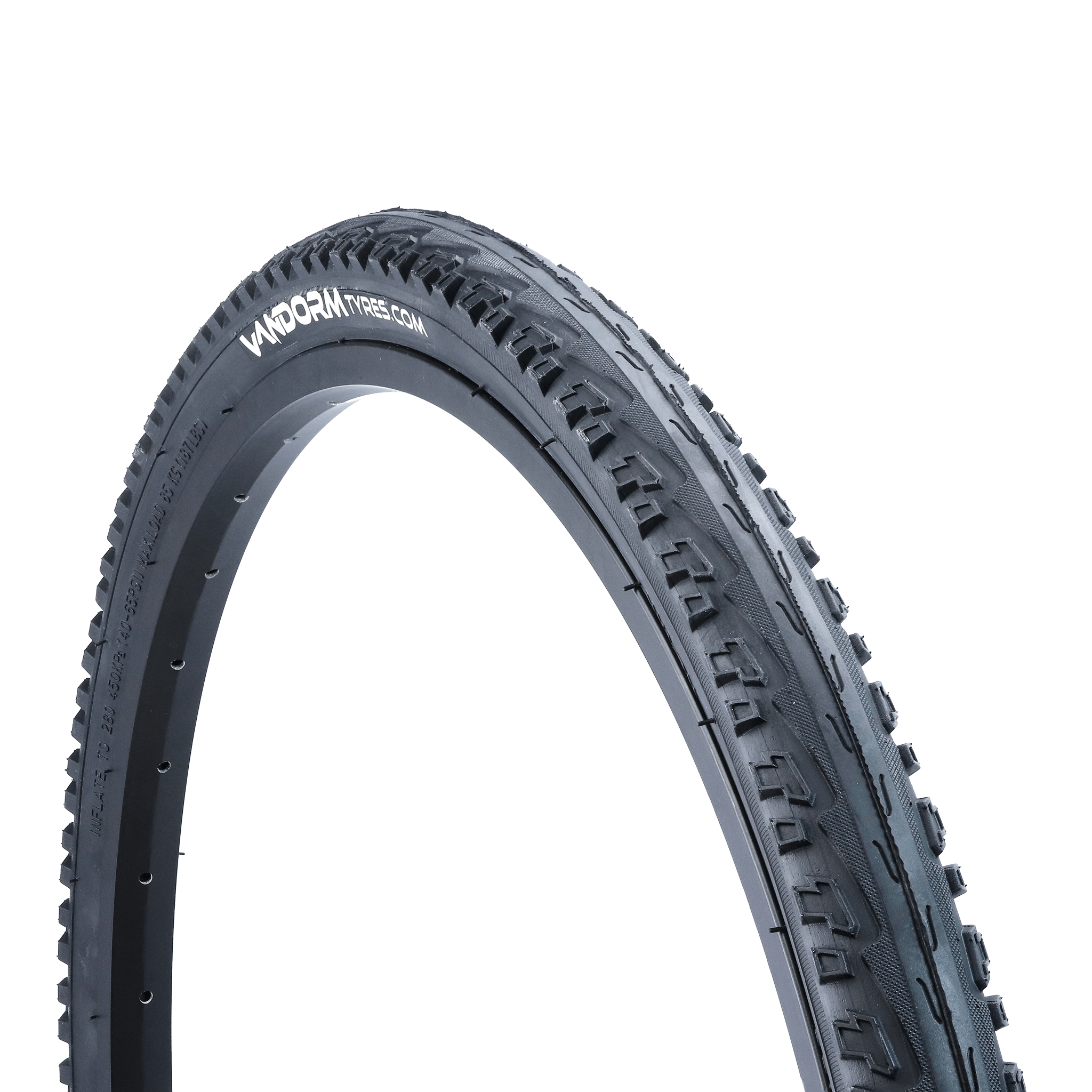 Vandorm Lightning Mountain Bike Semi Slick Tyre - 26" x 1.75"