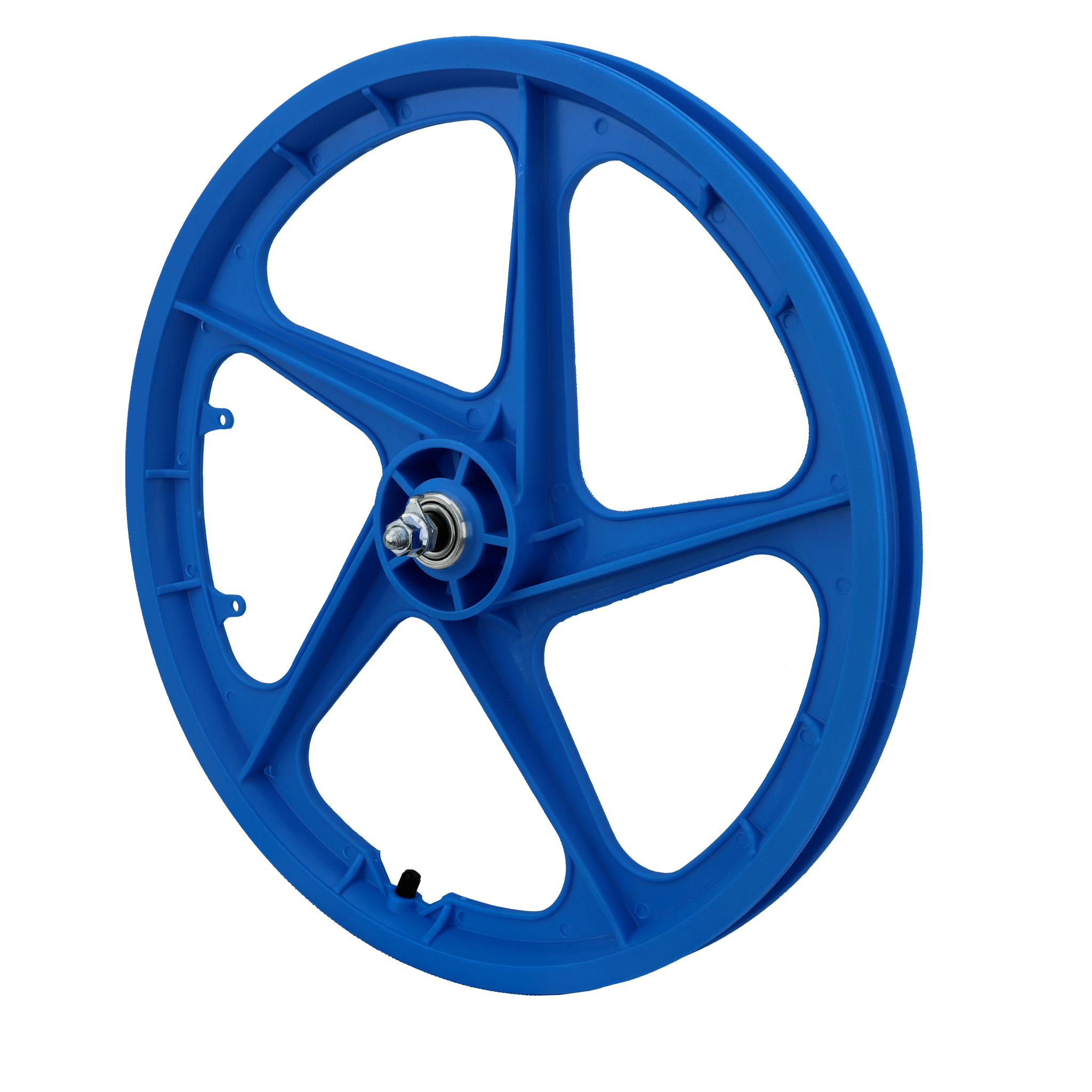 Vandorm 20" BMX Mag Wheel - 5 Spoke Aero - Front - BLUE
