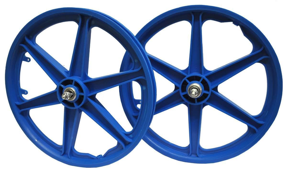 Vandorm 20" BMX Mag Wheel Set - 5 Spoke Straight - MULTIPLE COLOURS