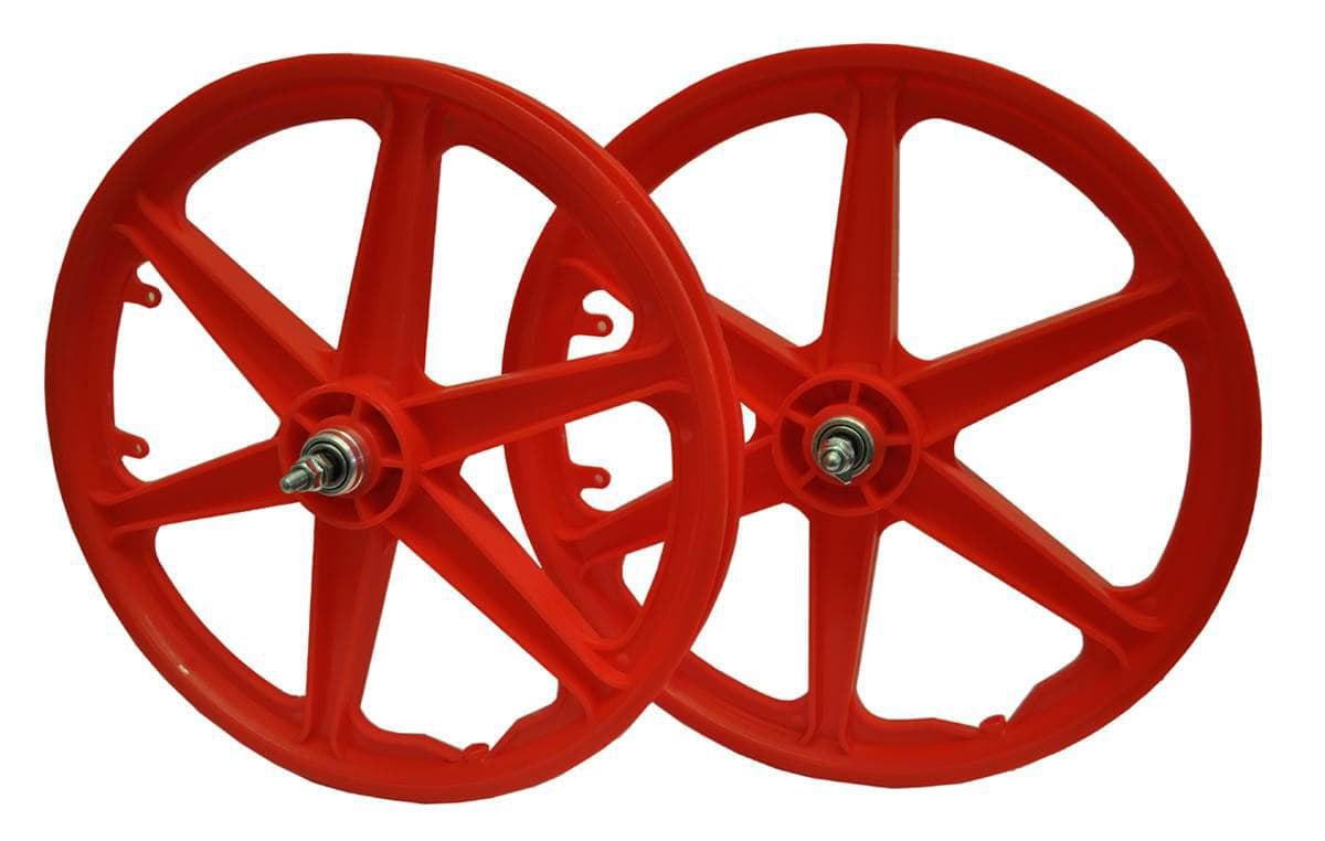 Vandorm 20" BMX Mag Wheel Set - 5 Spoke Straight - MULTIPLE COLOURS