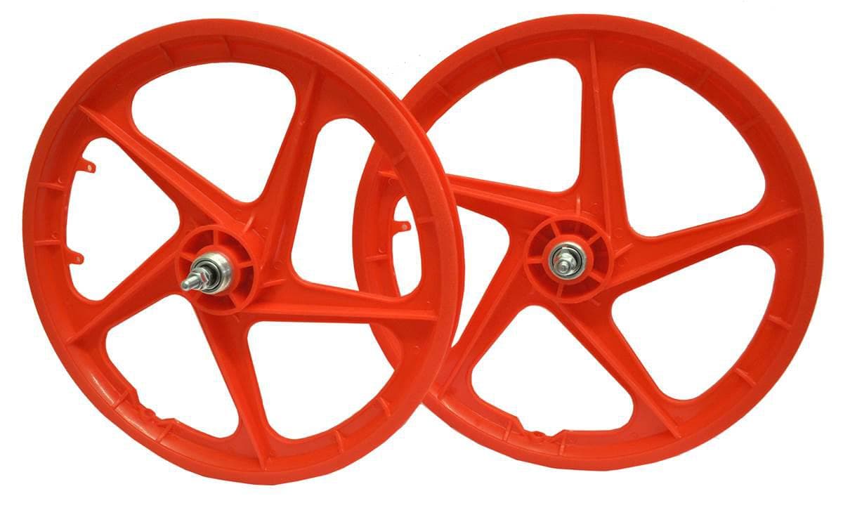 Vandorm 20" BMX Mag Wheel Set - 5 Spoke Aero - MULTIPLE COLOURS
