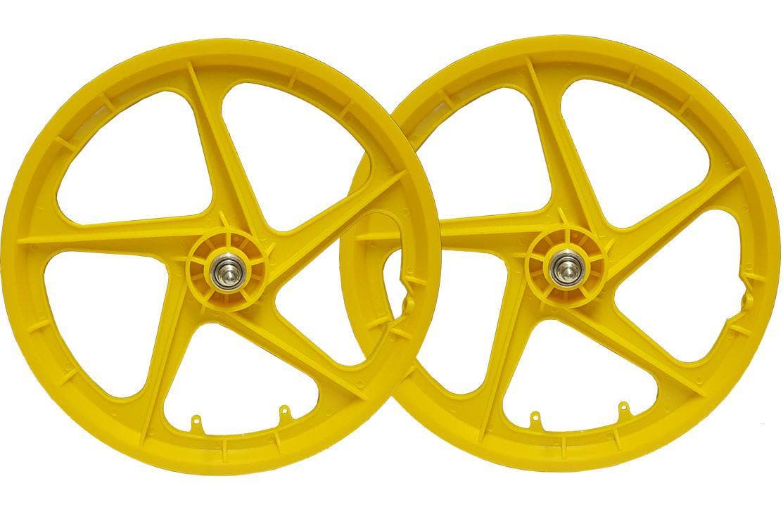 Vandorm 20" BMX Mag Wheel Set - 5 Spoke Aero - MULTIPLE COLOURS