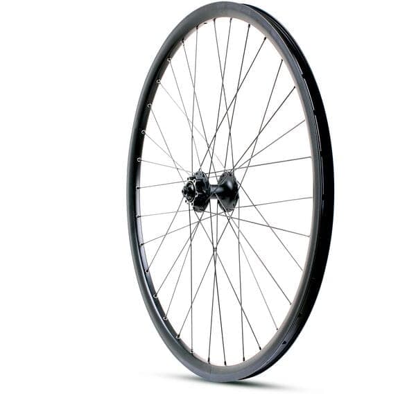 M Part Wheels Gravel Front Wheel Shimano Deore 6 Bolt Hub QR 100mm 700c TLR Rim black