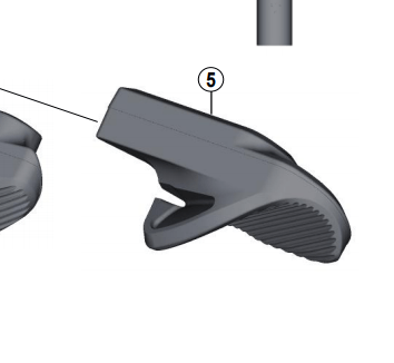 Load image into Gallery viewer, Shimano Spares SW-M9050 B lever; right
