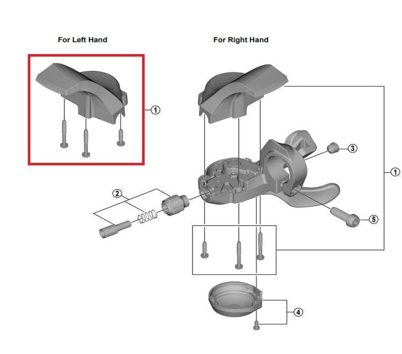 Load image into Gallery viewer, Shimano Sora SL-R3000 Left Hand Indicator Unit - Y06K98010
