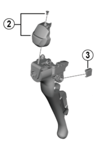 Shimano Claris ST-R2000 Right Hand Main Lever Assembly - Y0CM98010