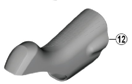 Shimano Spares ST-R8000 / ST-R7000 bracket cover pair