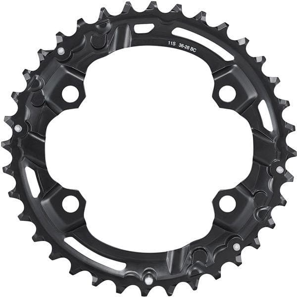 Shimano FC-M5100-2 Deore 11 speed double outer chainring, 36T-BC for 36-26T