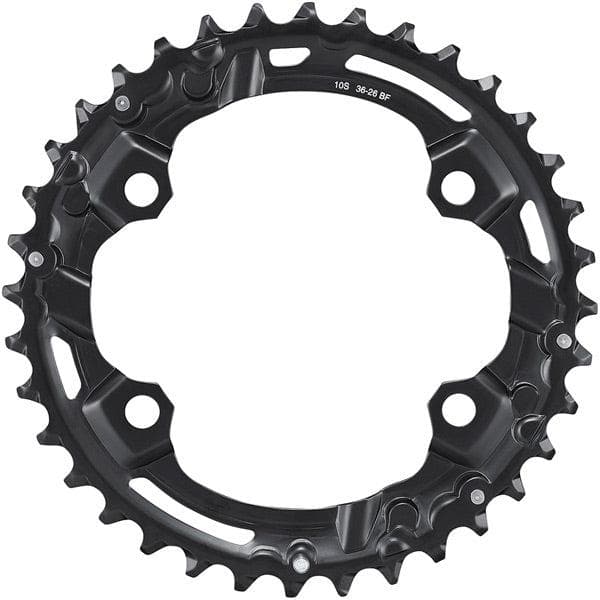 Shimano FC-M4100 Deore 10 speed double outer chainring 36T-BF for 36-26T