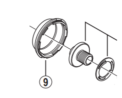 Shimano Spares HB-6800 left hand dust cover