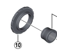 Shimano Spares FH-M9010 lock ring and washer
