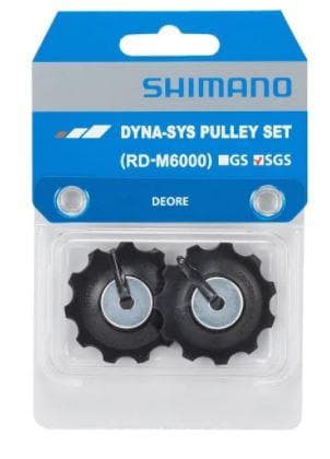 Shimano Spares Deore RD-M6000 tension and guide pulley set; SGS