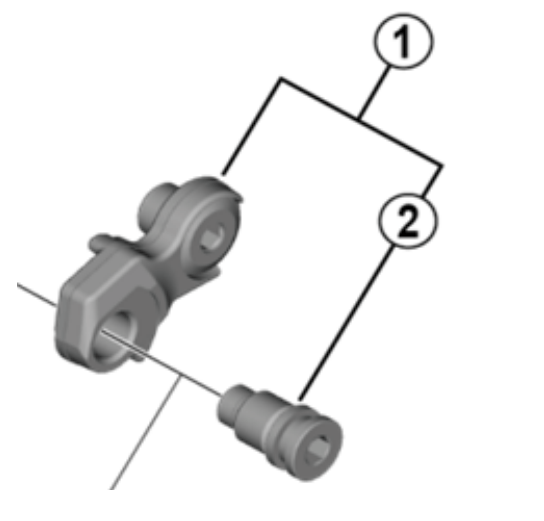 Shimano Ultegra RD-RX805-GS Bracket Axle Unit For Normal Type - Y3FC98010