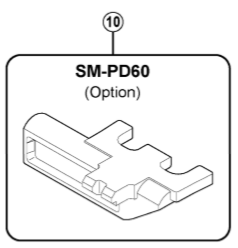 Shimano Spares SM-PD60 reflector unit; pair