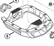 Shimano Spares PD-MT50 cage; left