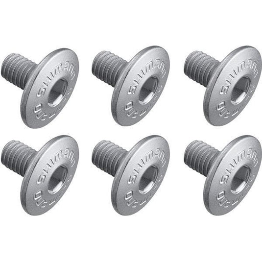 Shimano Spares Cleat Fixing Bolt; M5 x 8 mm; Pack of 6