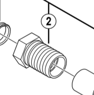 Shimano XTR PD-M9000 Lock Bolt - Right - Y46X98030