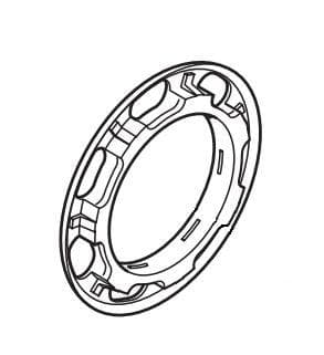 Shimano WH-RS81-C35-CL-R Rear Left Hub Cap - Y49N04000