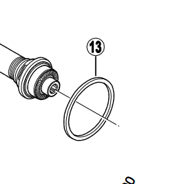 Shimano Spares FH-9000 low spacer; 1.85 mm