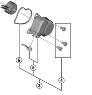 Shimano Spares RD-M9050 P-cover unit