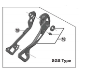 Shimano Spares RD-M9000 inner plate SGS