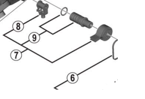 Shimano Spares RD-M9000 P-axle unit and O-ring
